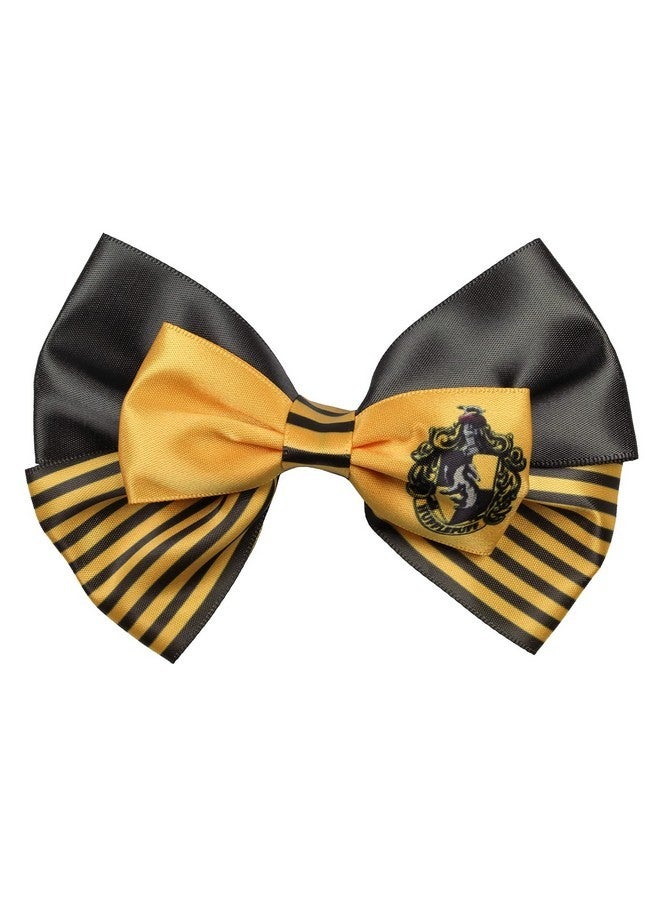بايو وورلد ربطة شعر بشعار مدرسة هوجورتس ومنزل هافلباف من هاري بوتر - Image 2