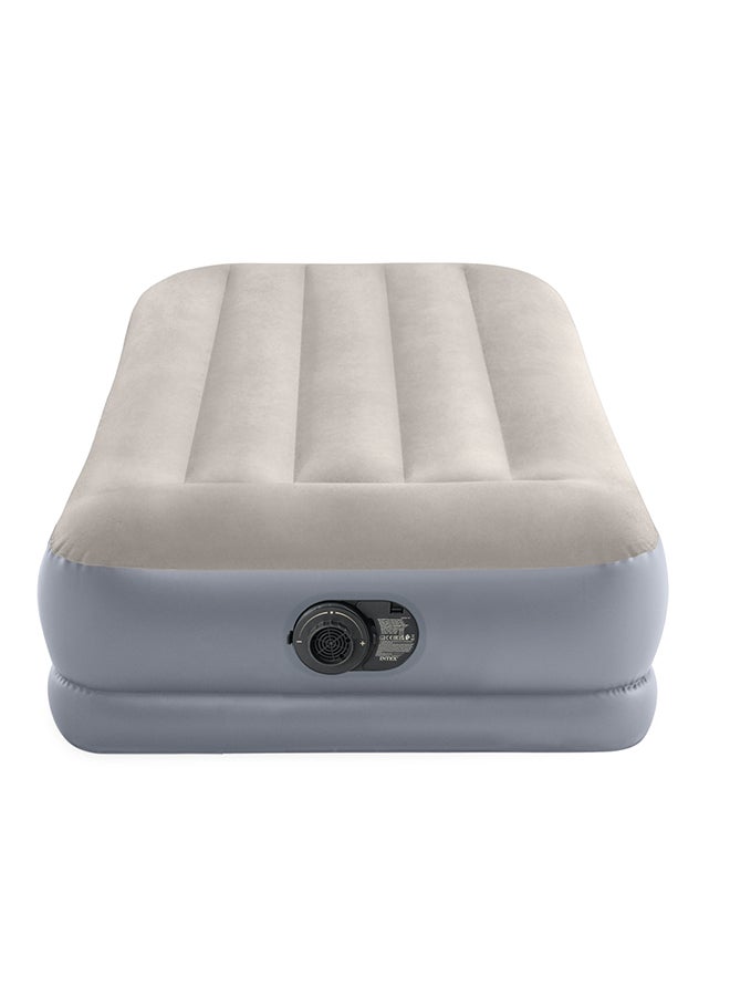 INTEX Twin Dura-Beam Standard Series Pillow Rest Mid-Rise Airbed Multicolour 99 x 191 x 30cm - Image 2