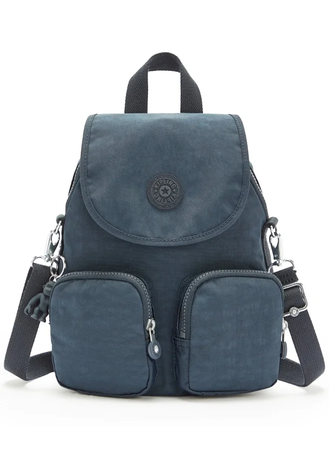 كيبلينغ Small Backpack (Convertible To Shoulderbag) Female Blue Bleu 2 Firefly Up