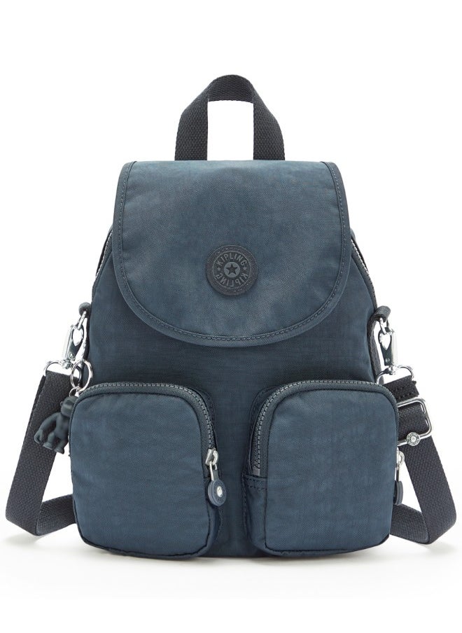kipling Small Backpack (Convertible To Shoulderbag) Female Blue Bleu 2 Firefly Up  - Image 1