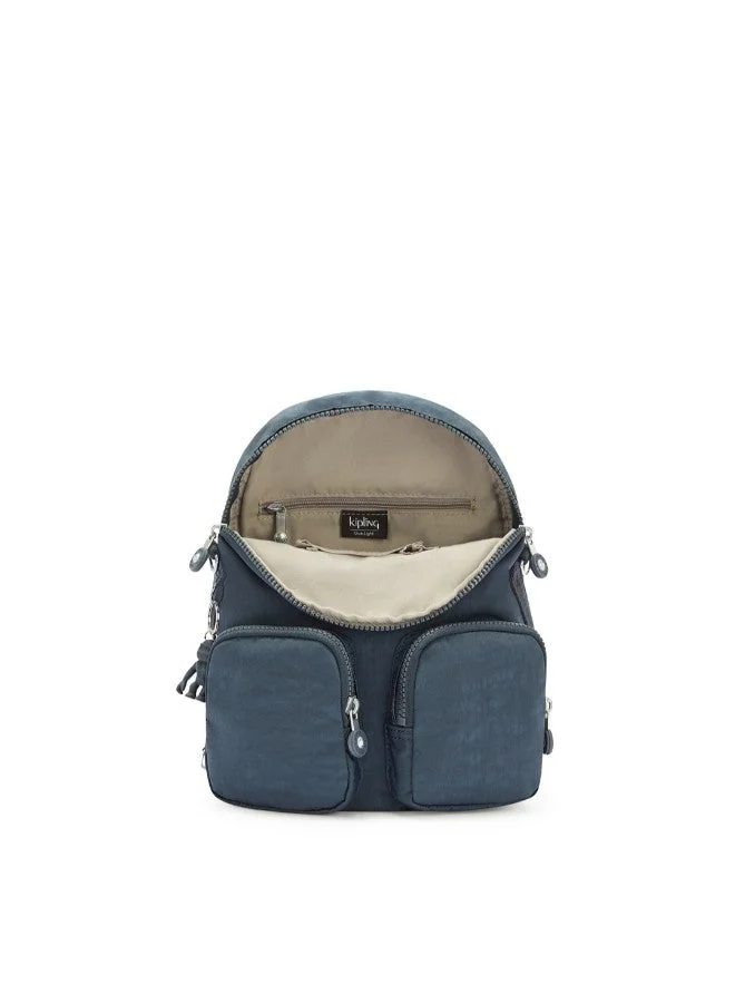 Kipling Blue Bleu 2 Small Backpack (Convertible To Shoulderbag) Female Blue Bleu 2 Firefly Up for Women | Best Price UAE