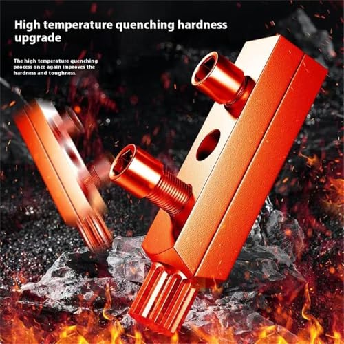 SWOPPLY Faucet Angle Valve Broken Head Screw Wire Extractor For Sink Valve Other Pipe Tubing Tools Accs Plumber Hand Plumbing Repair Tools Faucet Allen Screw Removal Tool 1/2 in and 3/4 in Stripped Thread - Image 5