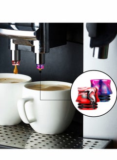 Y&D 6pcs Drip Tip, 810 Resin Replacement Standard Wide Bore Tip Cover Connector for Ice Maker, Coffee Machine Favors  - Image 5