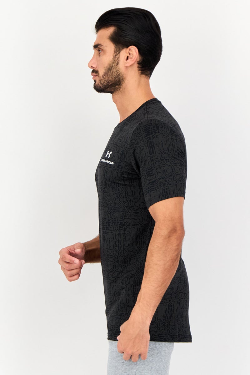 UNDER ARMOUR تي شيرت تدريب قصير الأكمام للرجال، متعدد الألوان - Image 4