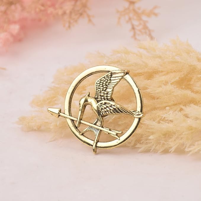 PSL Hunger Games Mockingjay Pin Badge - Song Of Uprising - Image 3