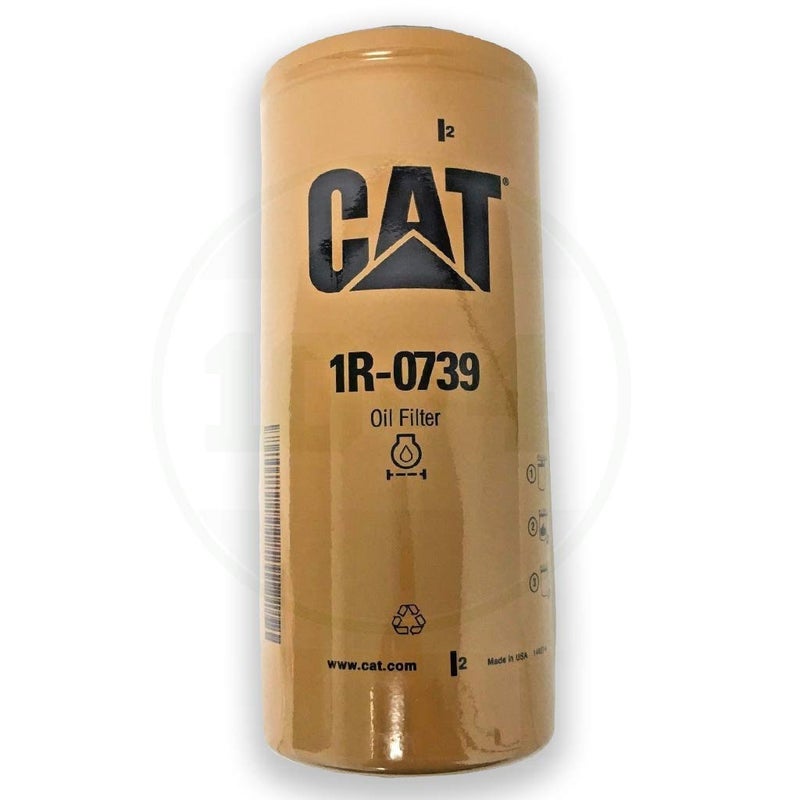 CATERPILLAR فلتر زيت المحرك 1R-0739 سبين-أون 10X4.3X4.3 إنش - Image 3