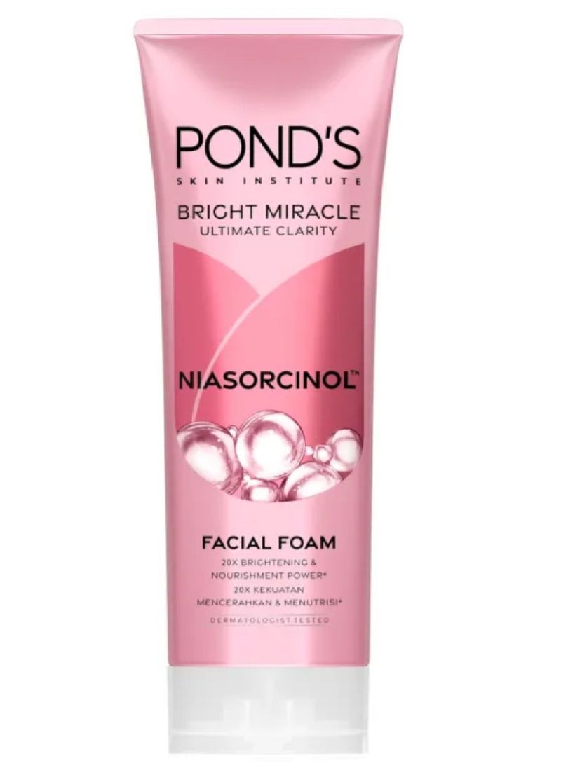 PONDS PONDS BRIGHT MIRACLE FACIAL FOAM 100GM 