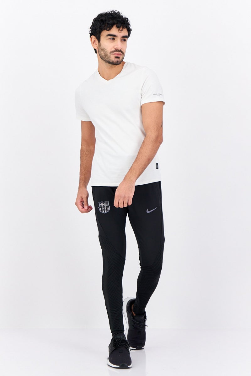 Nike Men Slim Fit Training Barcelona Strike Track Pants, Black  - Image 4