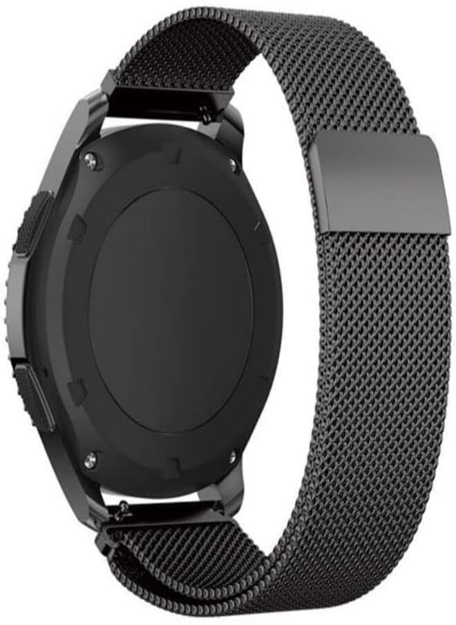 Generic - Black,Stainless Steel Bracelet Strap For Samsung Gear S3 Milanese Loop Watchband - Image 1