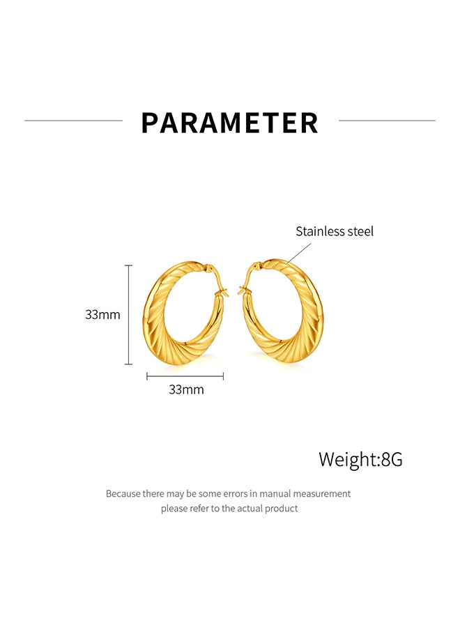 Irregular Hollow Thread Earrings Niche High-End Personality Exaggerated Earrings For Women - Image 2