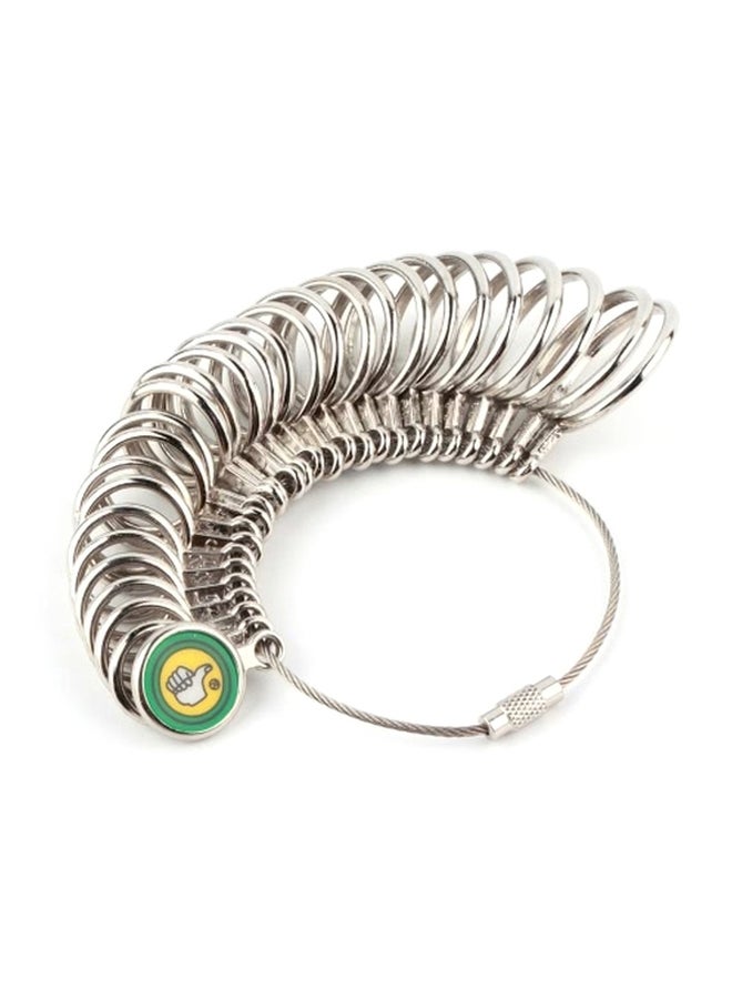 Finger Size Measuring Stick Tool Silver - Image 5