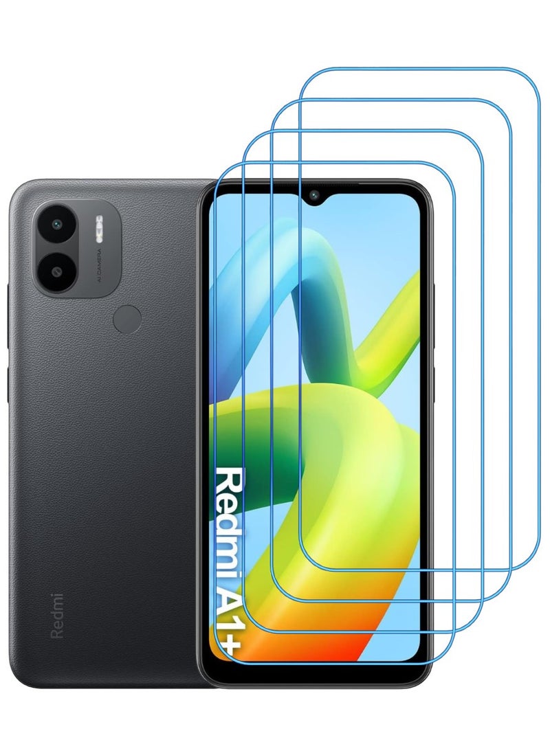 ACLIX 4 Pieces Antistatic ESD Dustproof Premium Quality High Definition Clear Tempered Glass Screen Protector Designed For Xiaomi Redmi A1+ - Image 1