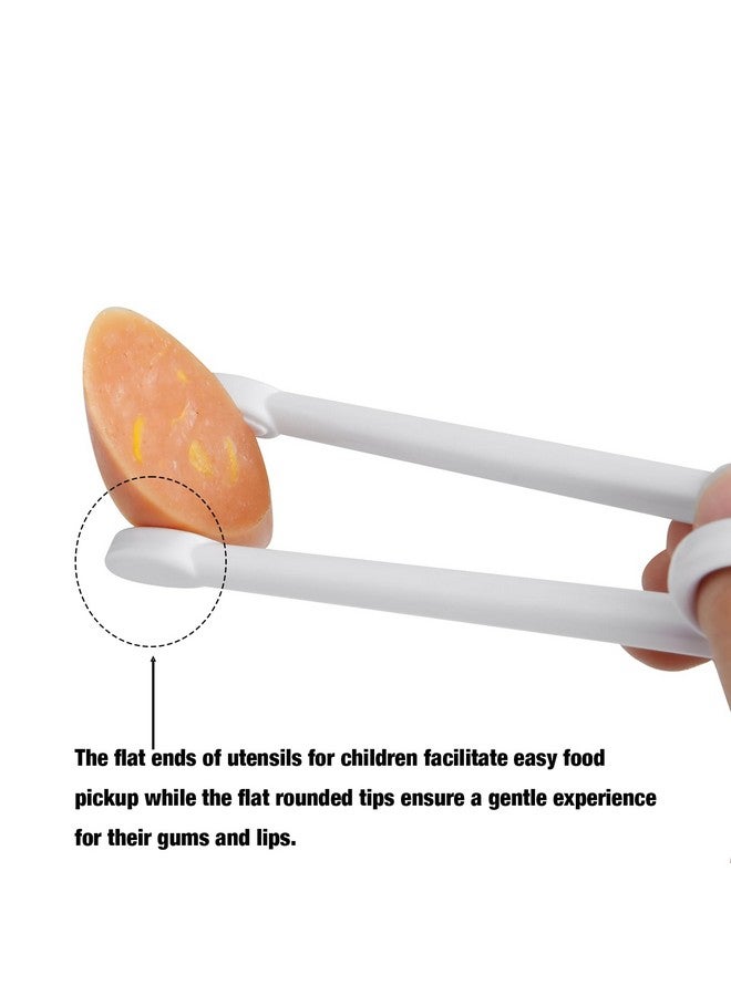 PandaEar عصا تناول الطعام للأطفال من باندا إير - زوجين، عصا تناول الطعام للأطفال على شكل ديناصور لتعلم المبتدئين - Image 4