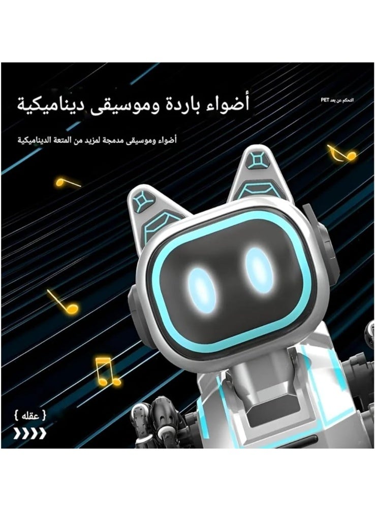 A smart toy robot with a 2.4GB remote control, 8 pages, 13 channel controls, and interactive learning electronic trick abilities. (No control horse included) - Image 3