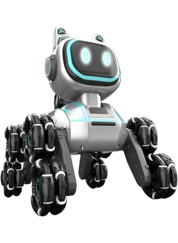 A smart toy robot with a 2.4GB remote control, 8 pages, 13 channel controls, and interactive learning electronic trick abilities. (No control horse included) - Image 1