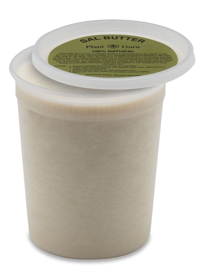 Plant Guru Sal Butter Shorea Seed Natural 100% Pure Raw Cold Pressed Skin Body Care (32 oz.) - Image 2