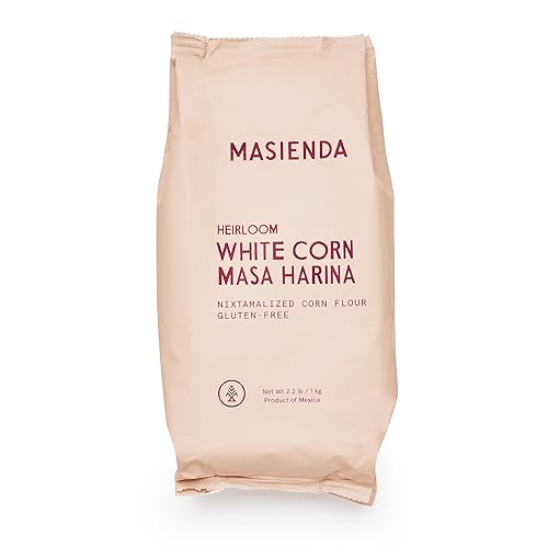 Masienda Heirloom White Corn Masa Harina/Flour. Nixtamalized Corn Flour Perfect for Corn Tortillas, Tamales, Tostadas, Pupusas, Arepas and More. Gluten-Free, Non-GMO, Preservative-Free. 2.2 Pounds. - Image 1