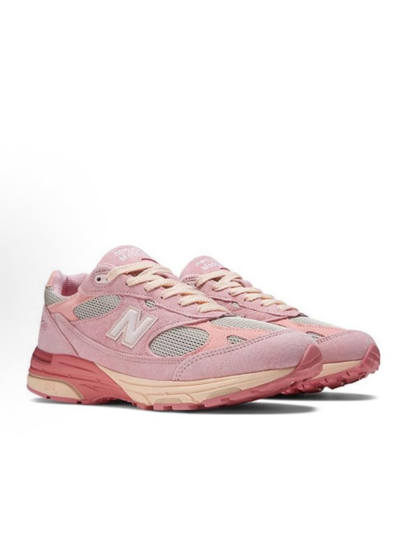 New Balance 993 Casual Athlesiure/Colorblock Sneakers Pink For Men/Women/Students  - Image 3