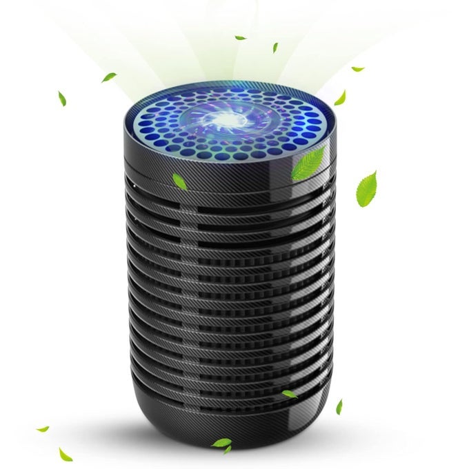 Car Air Purifier Air Cleaner For Vehicles Hepa And Activated Carbon Filters For Fresh Air Quiet Operation