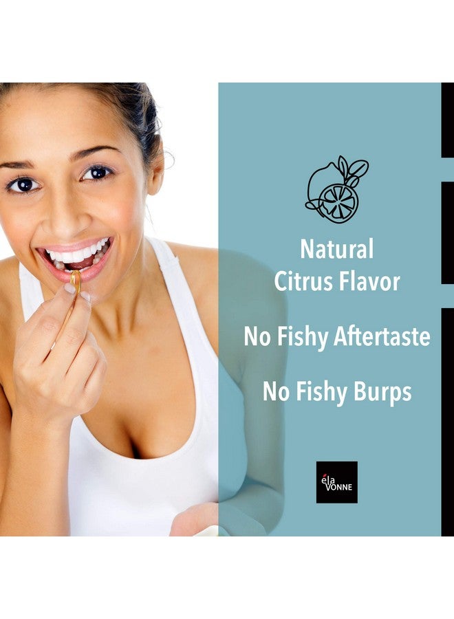 زيت السمك أوميغا-3 النقي من النرويج 2,400 ملغ (90 كبسولة) - مركّز 4X من EPA و DHA، مقطر ثلاث مرات، خالي من التجشؤ، مصيد بري، لصحة الجلد والشعر، المفاصل، وصحة القلب - Image 5