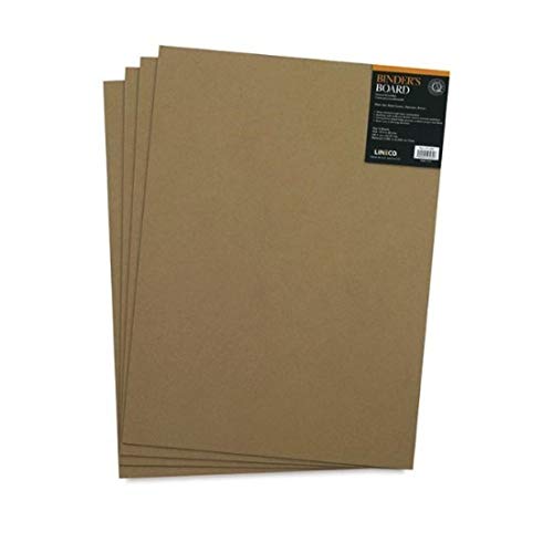 Lineco, Neutral PH Binder Board Acid Free Unbuffered 14.5x20.5 Inch, Pack of 4 Sheets, Bookboard for Bookbinding, Framing, Boxes, Bulletin Boards - Image 2