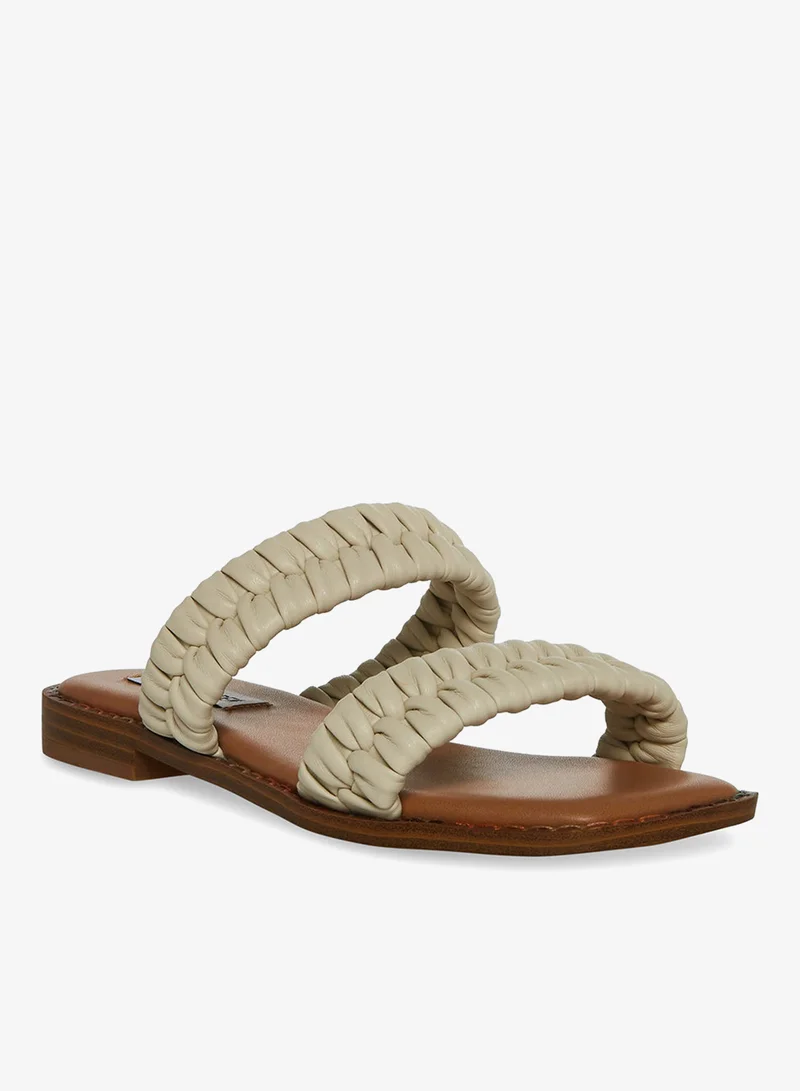 STEVE MADDEN  Steve Madden women's ivory flat sandals for Women | Best Price UAE