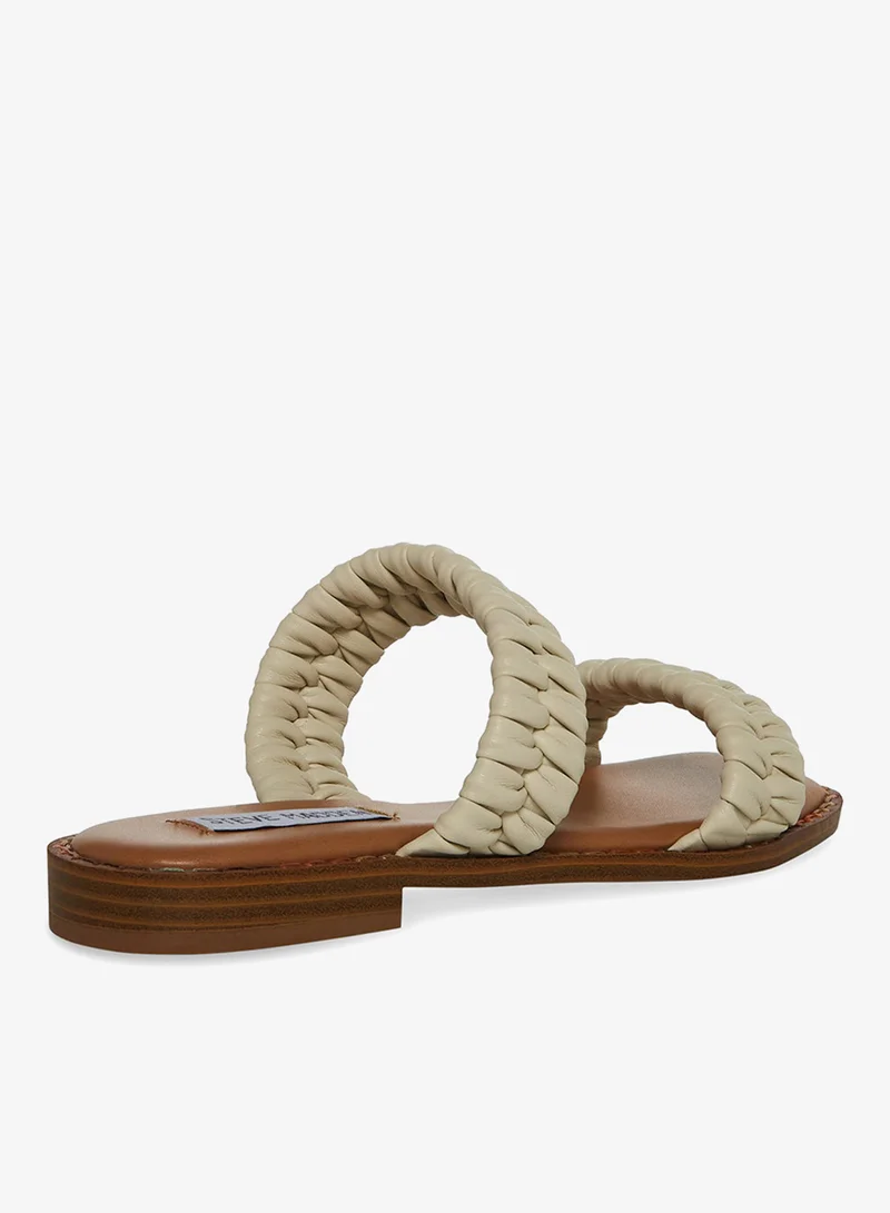 STEVE MADDEN  Steve Madden women's ivory flat sandals for Women | Best Price UAE