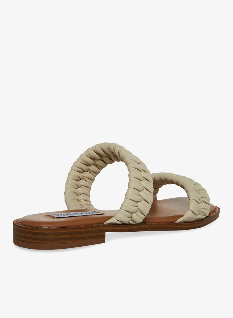 STEVE MADDEN  Steve Madden women's ivory flat sandals for Women | Best Price UAE