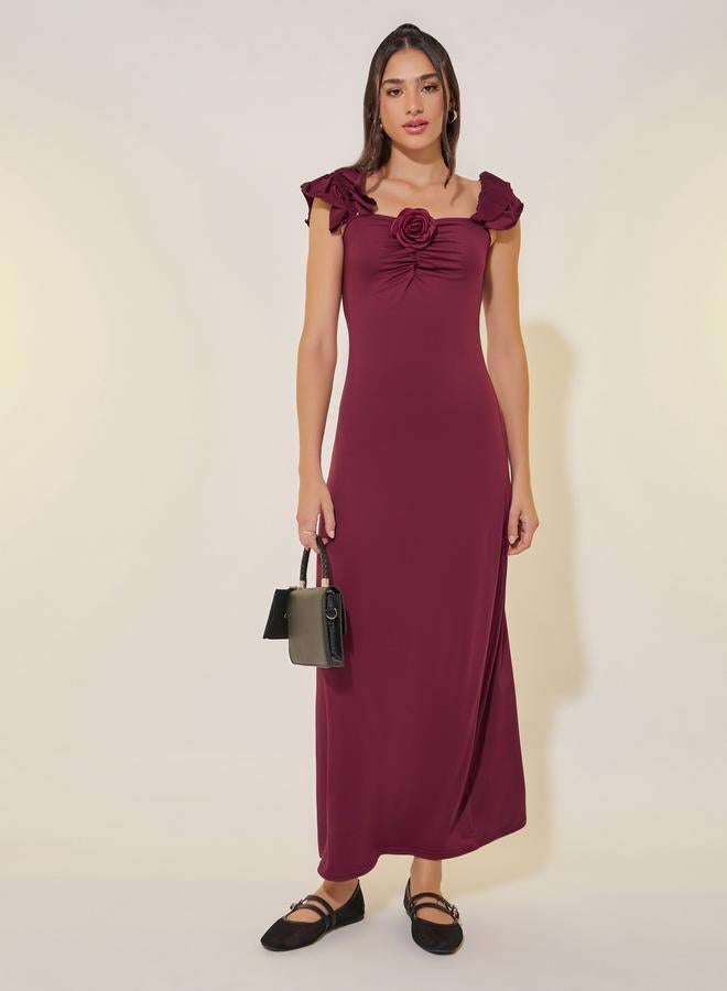 Take Two Rose Detail Dress  - Image 1