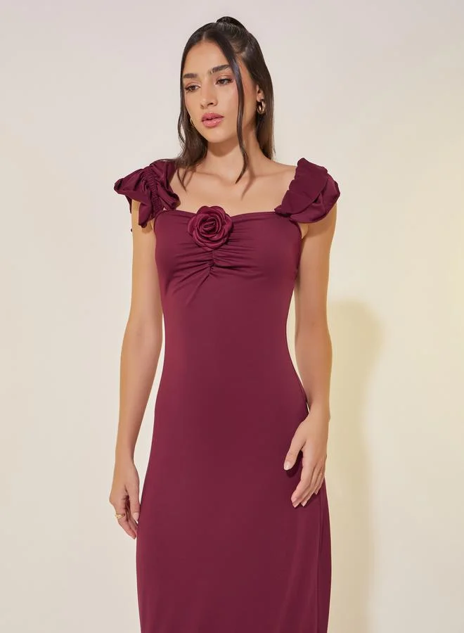 Take Two Rose Detail Dress