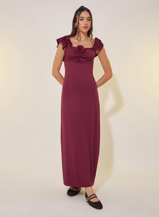 Take Two Rose Detail Dress  - Image 2