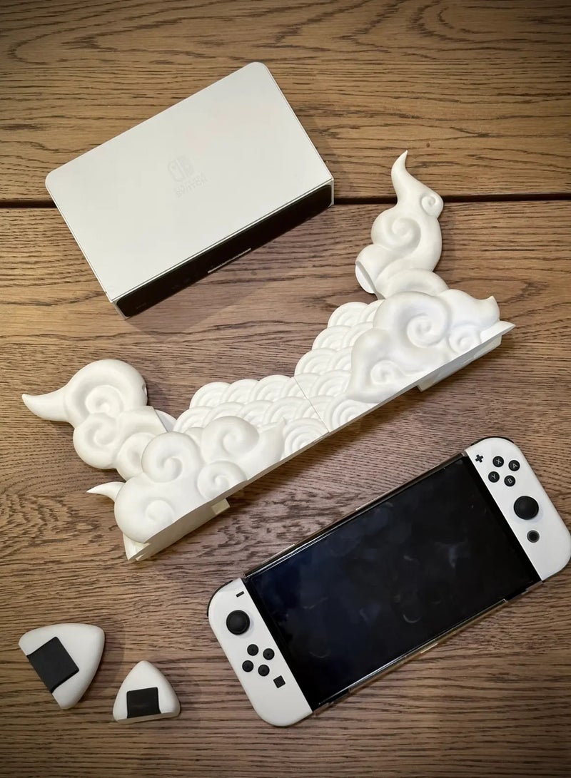 3D Brothers Luxury Japanese Cloud Dock for Nintendo Switch  - Image 4