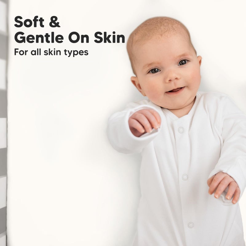 KeaBabies 2-Pack Crib Sheets for Boys,Girls - Viscose Derived from Bamboo Fitted Crib Sheet, Organic Baby Crib Sheets, Crib Mattress Sheet,Toddler Bed Sheets,Baby Sheets for Crib Fitted Sheets(Khaki) - Image 4