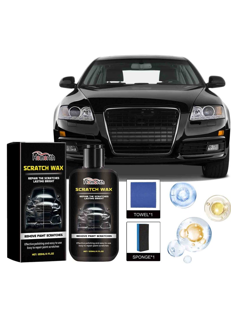 Homonth 1pcs Car Scratch Repair Wax - Automotive Paint Restoration & Polishing Kit  - Image 3