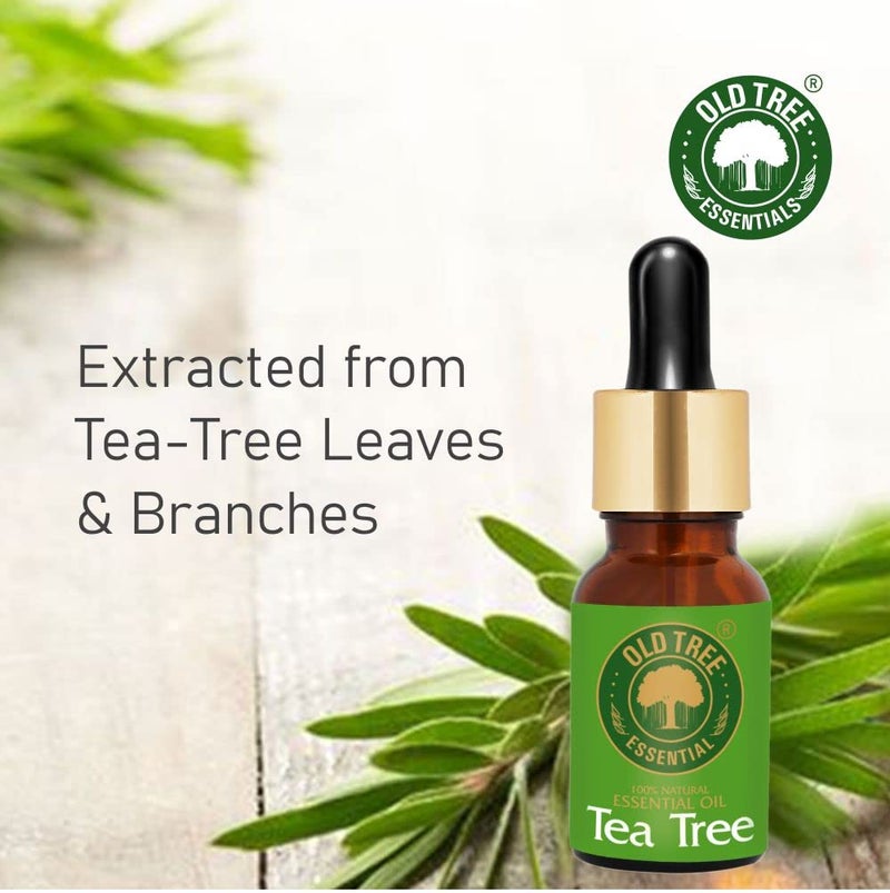 Old Tree Old Tree 100 Pure Natural Tea Tree Essential Oil for Skin Diffusers Hair Body Acne Nail care Premium Therapeutic Grade Tea Tree Oil for Aromatherapy Stress relief 30 ml  - Image 5
