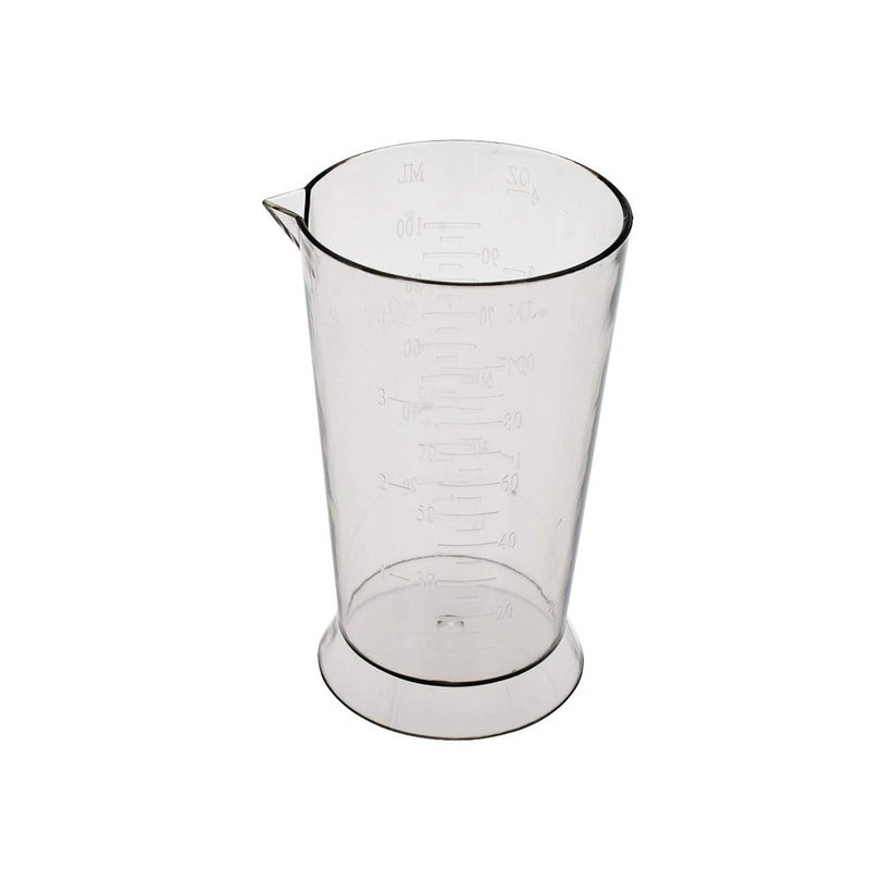 Colortrak Beaker Easy To Read Color Beaker Measurement Markings in Ounces and Milliliters 4 ounce Capacity Ideal For All Stylists Easy To Clean 37 inches high