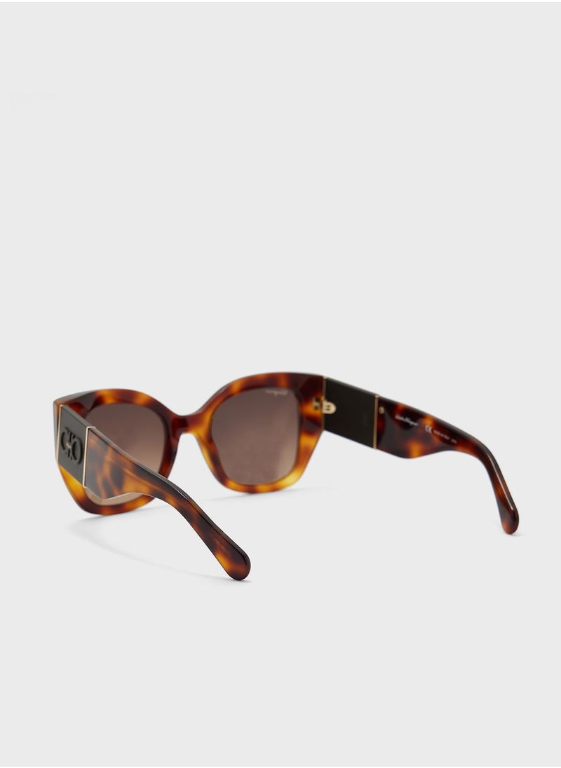 Modified Rectangle Shape Sunglasses