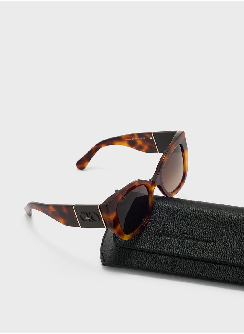 Modified Rectangle Shape Sunglasses