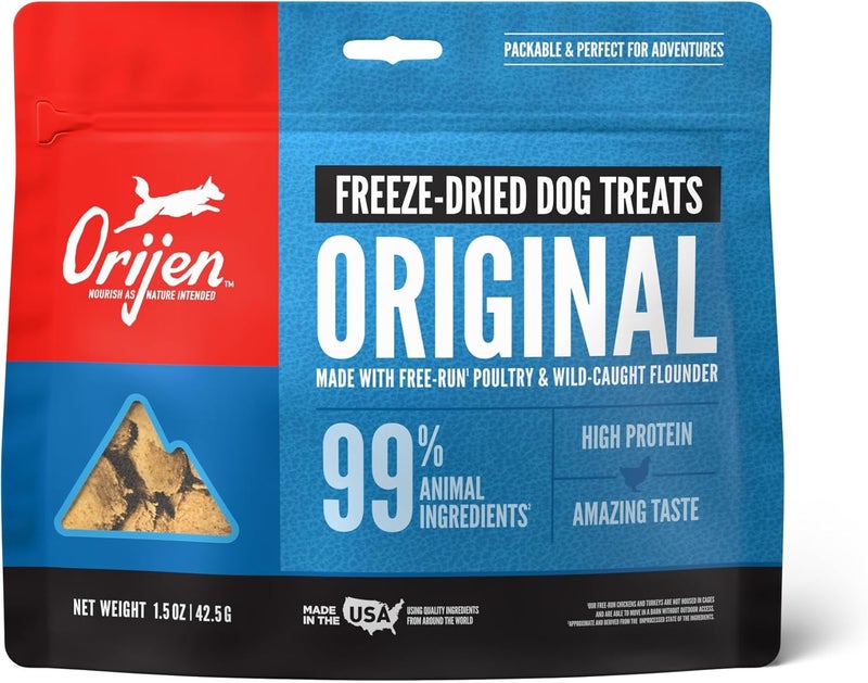 Orijen Original Freeze Dried Dog Treats - 42.5G - Image 1