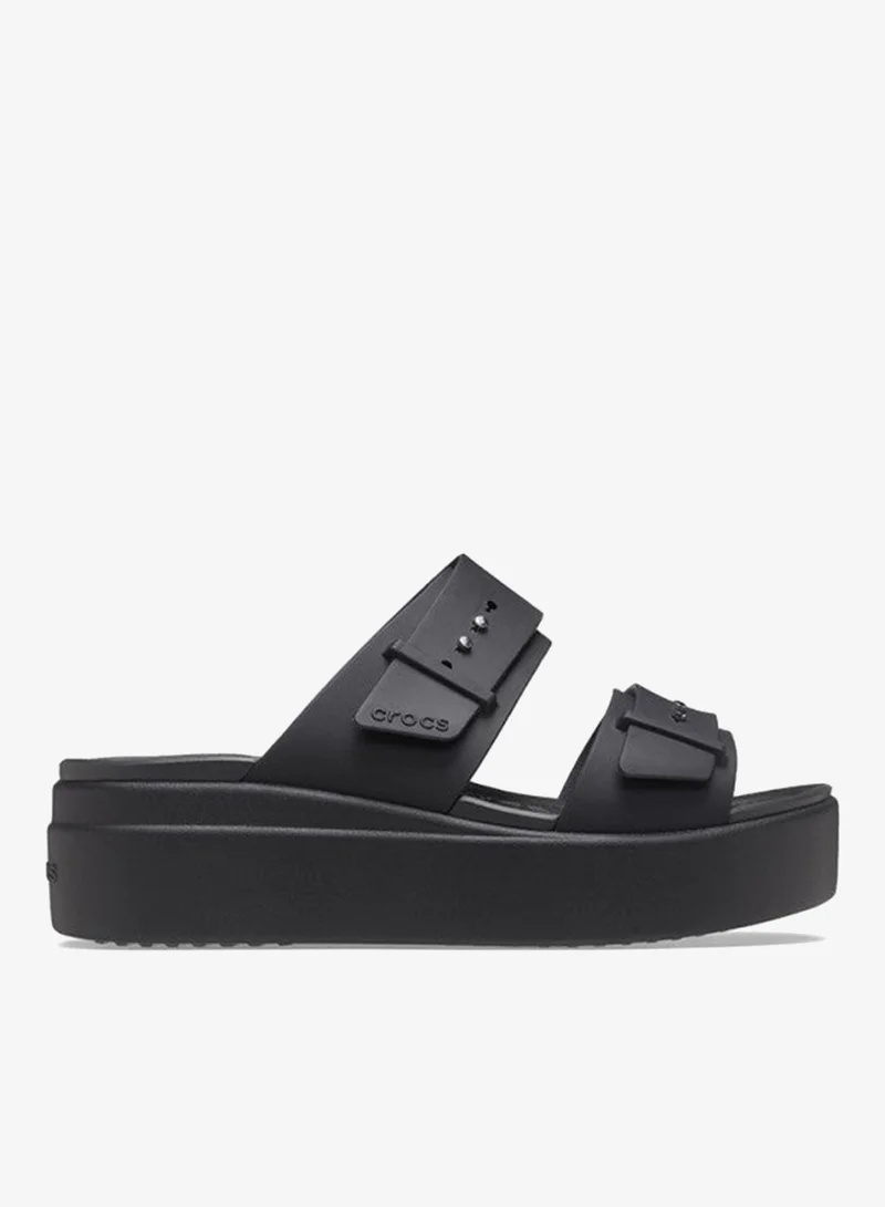 كروكس صندل نسائي ويدج منخفض بروكلين