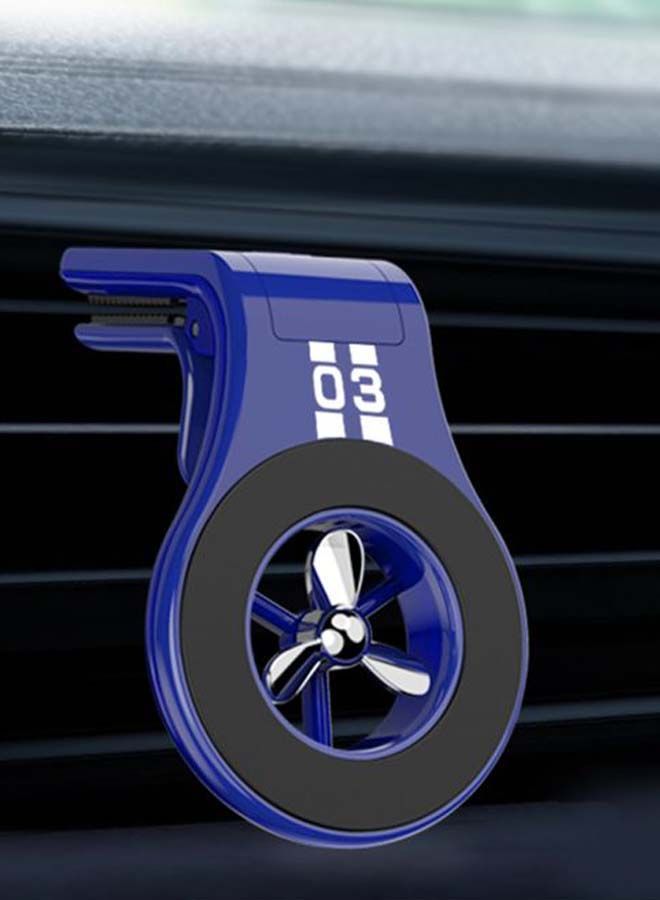 NIBEMINENT Scented Car Bracket Mobile Phone Holder Blue/Black/White  - Image 2