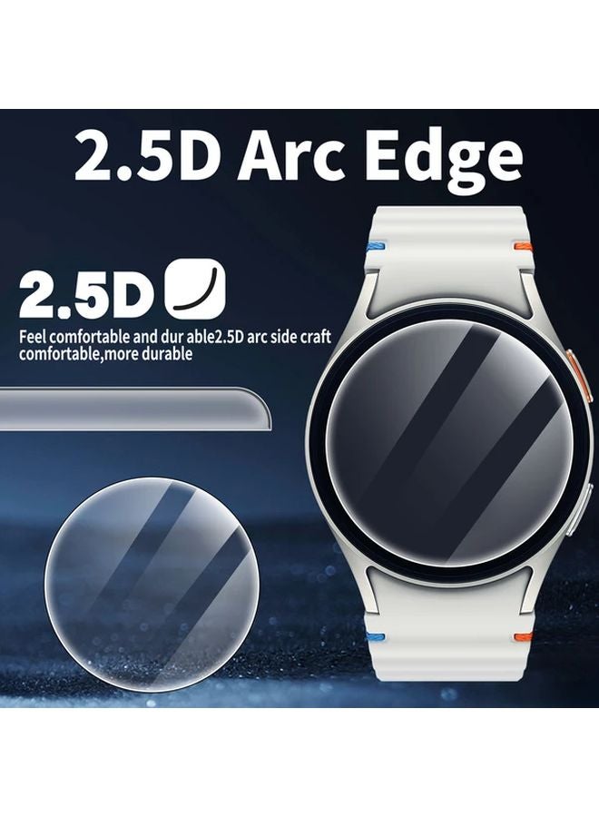 4Pcs Tempered Glass Screen Protector For Galaxy Watch5 44mm 9H Hardness - Image 4