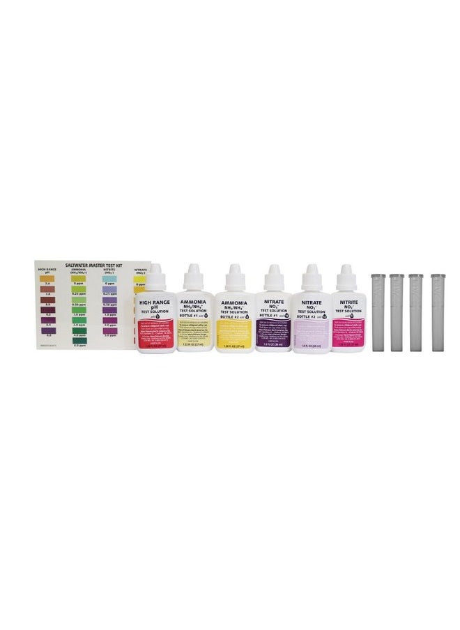ايه بي آي مجموعة اختبار API SALTWATER MASTER - مجموعة اختبار مياه أحواض السمك المالحة 550 اختبارًا  - Image 2