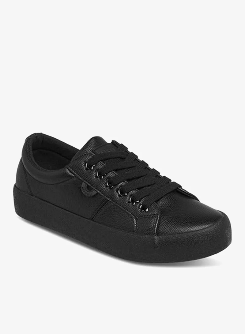 MISSY Women Panelled Sneakers with Lace-Up Closure