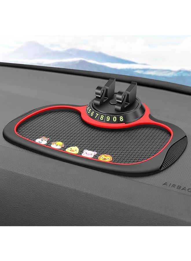 Green Tiger Multi - Function Car Non - Slip Mat Holder - Universal for Dashboard, Mobile Phone Navigation Fixing, Sun - Proof, Anti - Slip & High - Temperature Resistant - Image 1