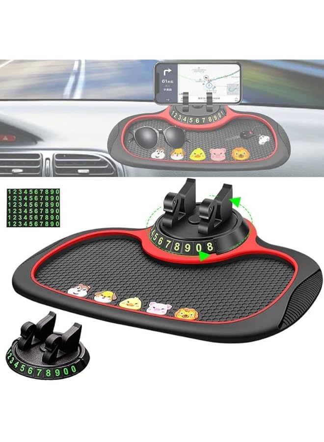 Green Tiger Multi - Function Car Non - Slip Mat Holder - Universal for Dashboard, Mobile Phone Navigation Fixing, Sun - Proof, Anti - Slip & High - Temperature Resistant - Image 5