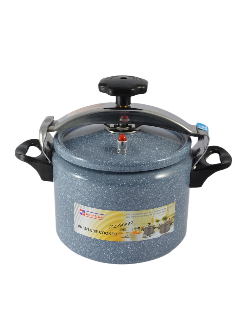 Homemaker 6Liters Ceramic Coating Aluminium Pressure Cooker With Induction Base - 22Cm - 6 Liter Capacity - Grey Grey - Image 2