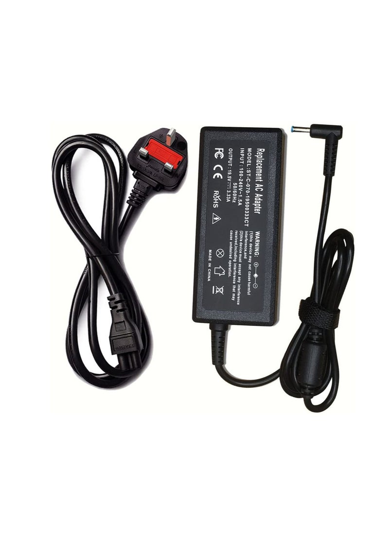 CSF 19.5V 3.33A 65W AC Adapter Laptop Battery Charger Power Cord for HP 250 255 G2 G3 G4 G5 Series, HP Pavilion X360, Spectre X360 13 13T 15, HP Pavilion...  - Image 1