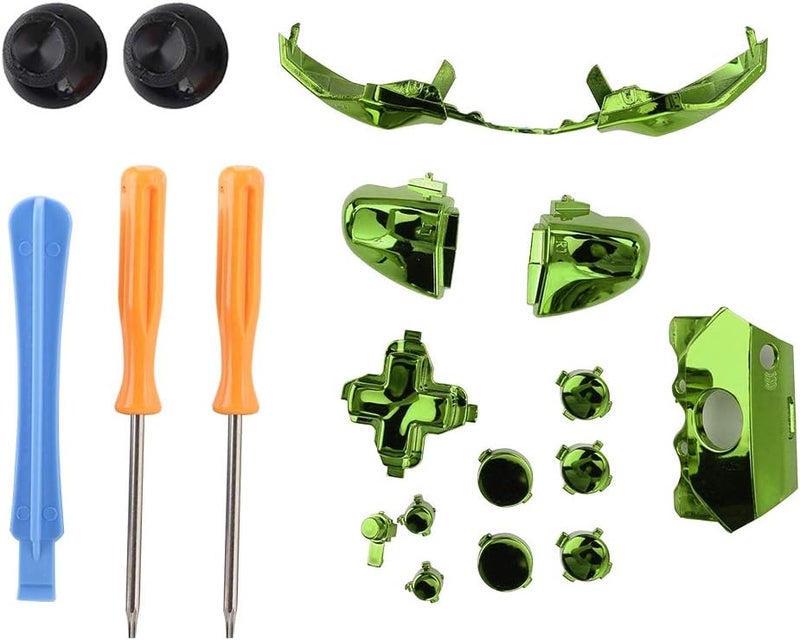 Elite Kit, X box One Elite Controller Accessories, X box Gaming Accessories, X BOX One Elite Controller Accessory Kit with Set Buttons, 2 x Screwdriver, 1 x Wrench for X box 360 Controller.(绿色) - Image 1