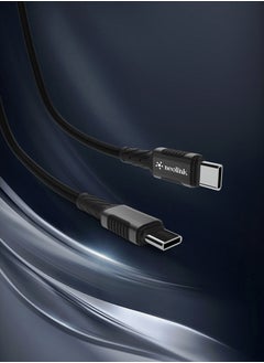 نيو لينك neolink USB 3.0 100W 5A كابل شحن سريع من النوع C إلى النوع C، كابل شاحن USB مضفر من النايلون من النوع C متوافق مع Samsung Galaxy Note 20/10/10+/9/8، S10 S10E، S20 S9 S8 Plus  - Image 3